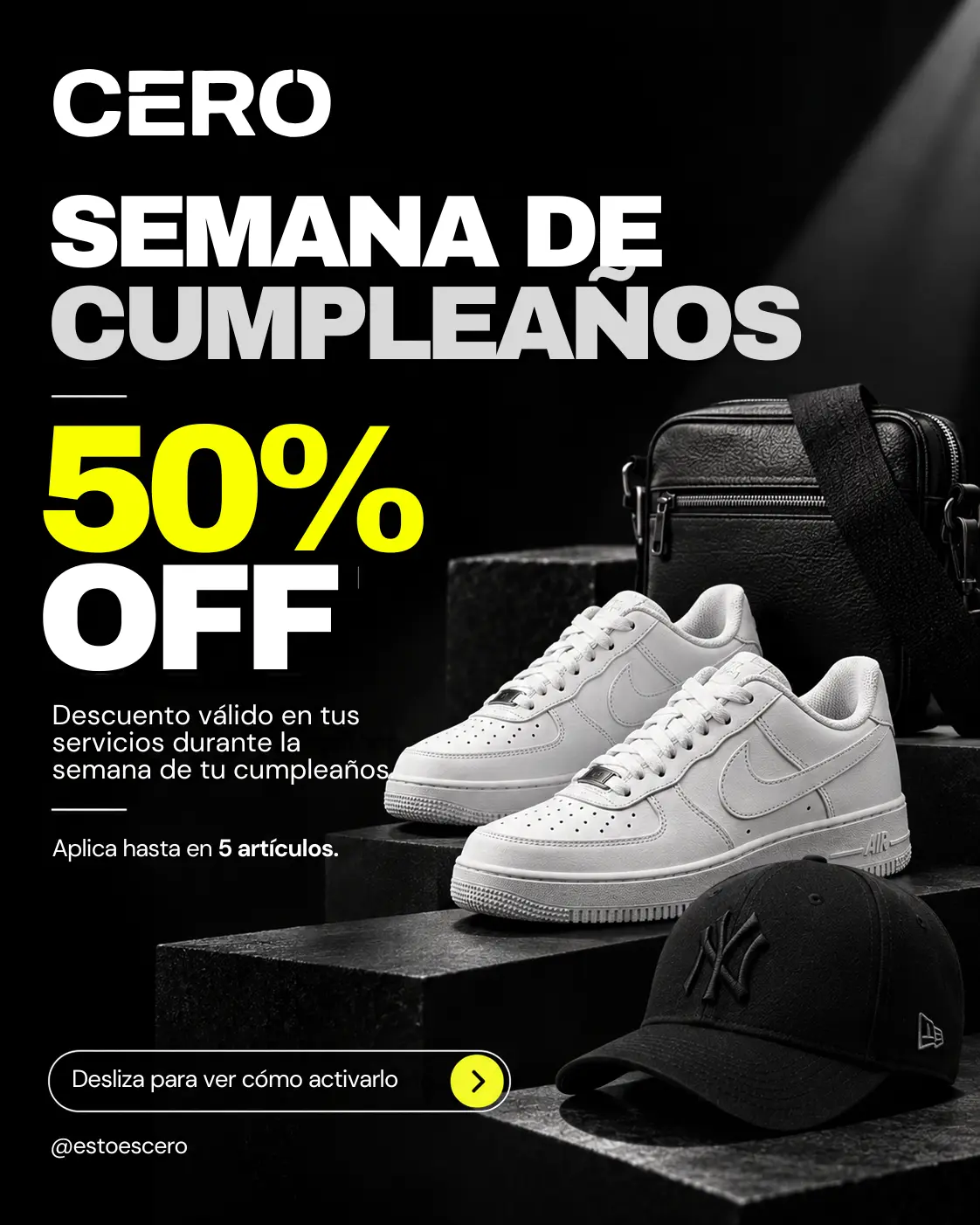 Promoción semana de cumpleaños CERO