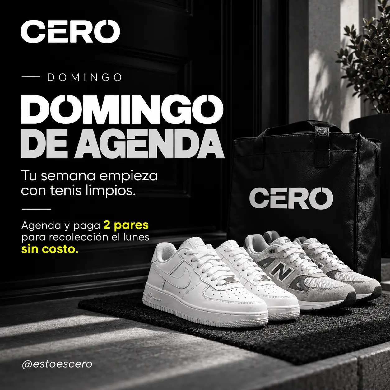 Promoción domingo de agenda CERO
