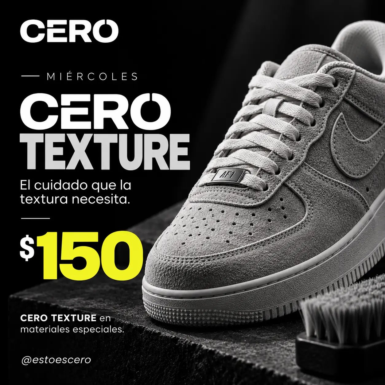 Promoción miércoles CERO TEXTURE